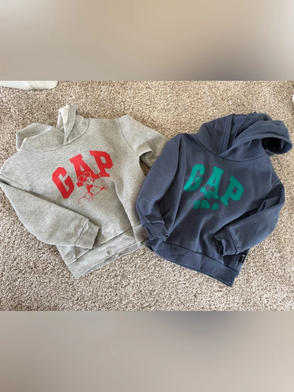GAP Disney Mickey Mouse hoodies size 4